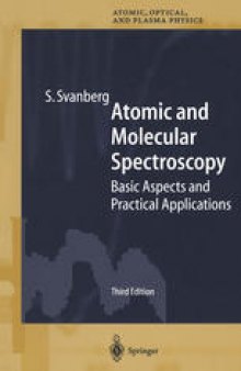 Atomic and Molecular Spectroscopy: Basic Aspects and Practical Applications