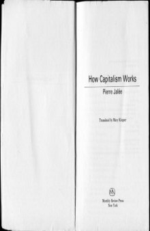 How Capitalism Works: An Introductory Marxist Analysis