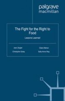 The Fight for the Right to Food: Lessons Learned