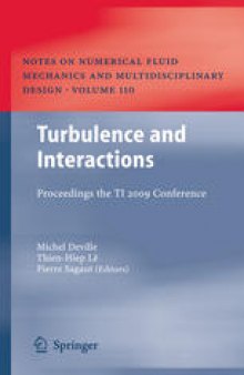 Turbulence and Interactions: Proceedings the TI 2009 Conference
