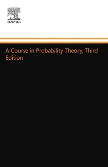 A Course in Probability Theory, Third Edition