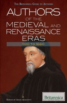 Authors of the Medieval and Renaissance Eras: 1100 to 1660