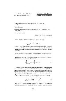 A Bijective Answer to a Question of Zvonkin