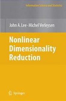 Nonlinear dimensionality reduction