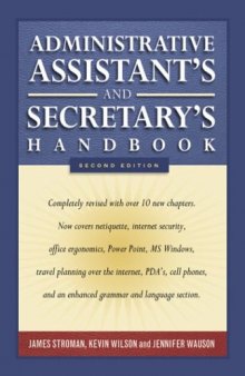 Administrative assistant's & secretary's handbook