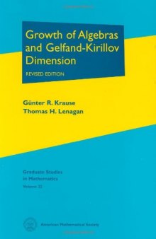 Growth of Algebras and Gelfand-Kirillov Dimension