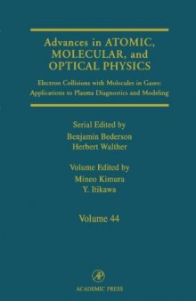 Electron Collisions with Molecules in Gases: Applications to Plasma Diagnostics and Modeling
