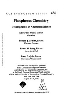 Phosphorus Chemistry. Developments in American Science