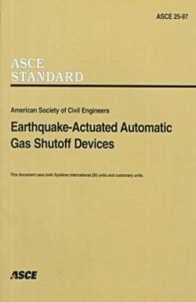 Earthquake-actuated automatic gas shutoff devices (Si) Units and Customary Units