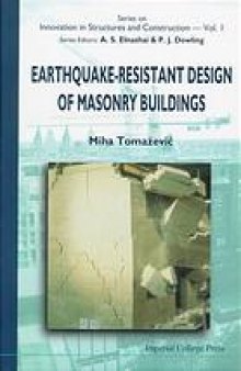 Earthquake-resistant design of masonry buildings