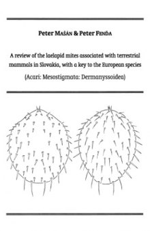 A review of the laelapid mites associated with terrestrial mammals in Slovakia, with a key to the European species. - 1