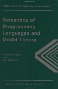 Semantics of Programming Languages and Model Theory