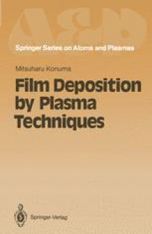 Film Deposition by Plasma Techniques