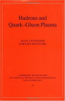 Hadrons and quark-gluon plasma