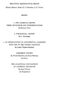 An Introduction To Differential Geometry With Use Of Tensor Calculus