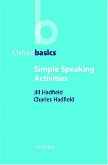 Oxford Basics Simple Speaking Activities