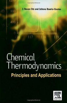 Chemical Thermodynamics: Principles and Applications