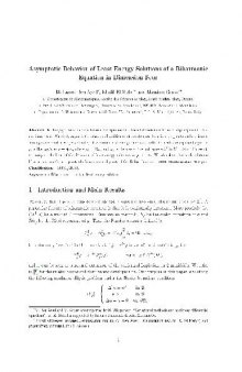 Asymptotic behavior of least energy solutions of a biharmonic equation in dimension four