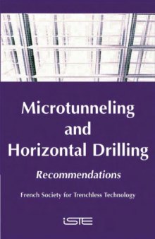 Microtunneling and Horizontal Drilling