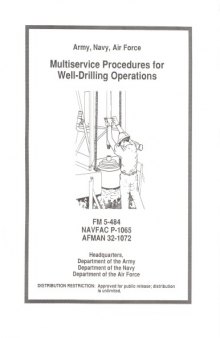 Multiservice procedures for well-drilling operations : Army, Navy, Air Force