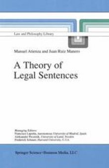 A Theory of Legal Sentences