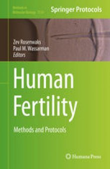 Human Fertility: Methods and Protocols