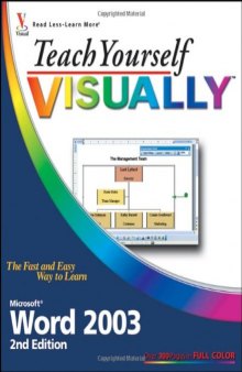 Teach Yourself Visually Word 2003