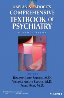 Kaplan and Sadock's Comprehensive Textbook of Psychiatry 2 Volume Set
