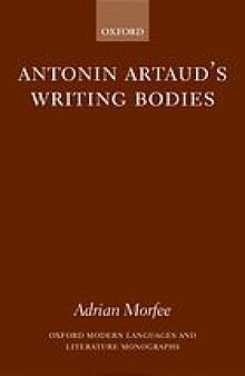 Antonin Artaud's writing bodies