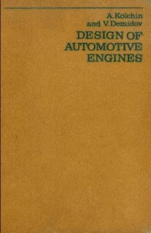 Design of Automotive Engines