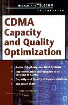 CDMA Capacity and Quality Optimization (Telecom Engineering)
