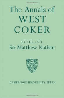 The Annals of West Coker