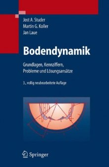 Bodendynamik : Grundlagen, Kennziffern, Probleme und Lösungsansätze