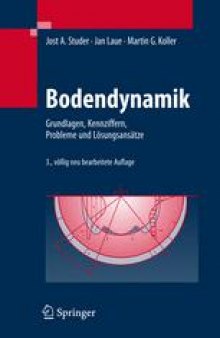 Bodendynamik: Grundlagen, Kennziffern, Probleme und Losungsansatze