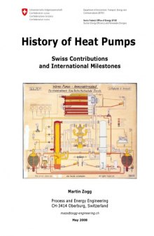 History of Heat Pumps: Swiss Contributions and International Milestones