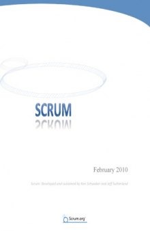 SCRUM Guide. February 2010