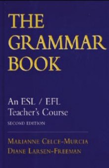 The Grammar Book: An ESL/EFL Teacher's Course, 