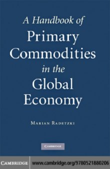 A handbook of primary commodities in the global economy