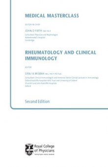 Medical masterclass : rheumatology and clinical immunology