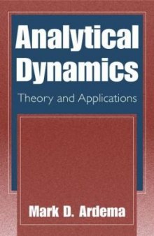 Analytical dynamics: theory and applications