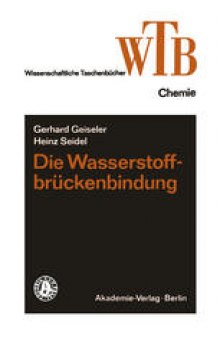 Die Wasserstoffbrückenbindung