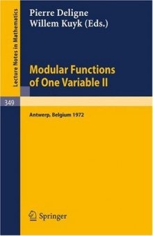 Modular functions of one variable II