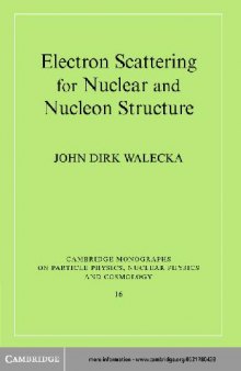 Electron scattering for nuclear and nucleon structure