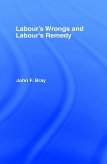 Labour's Wrongs and Labour's Remedy