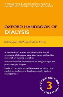 Oxford handbook of dialysis