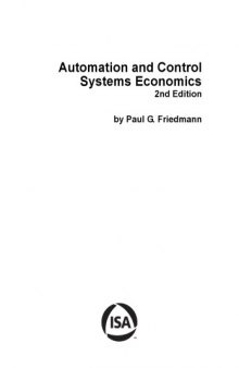 Automation and control systems economics