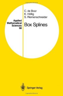 Box splines