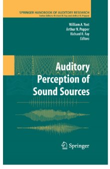 Auditory Perception of Sound Sources (Springer Handbook of Auditory Research)
