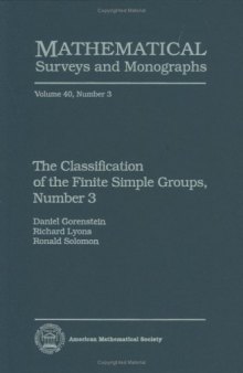 The classification of the finite simple groups, number 3. Part I. Chapter A