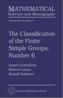 40, Number 6 The Classification of the Finite Simple Groups, Number 6, Part IV: The Special Odd Case
